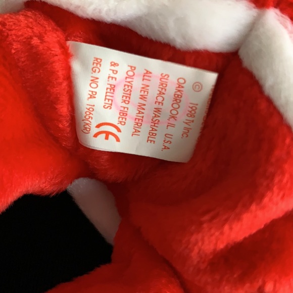 1998 Ty Beanie Babies “Santa”-RETIRED - Picture 14 of 16